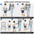 HOOMTREE Safety Waist Leash Harness for Kids with Autism, Hands-Free Waist Belt Link with 3 Padded Handles and Durable Bungee, Secure Public Walking for Special Needs ADHD/ASD Autistic Children