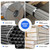 IDL Packaging 1 1/4" Closed (Push Type) Seals for Steel Strapping, Pack of 250 - USA-Made Sturdy Metal Clips for Securing Heavy Load Packaging - Superior Holding Power for Steel Banding Jobs