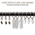 Openable Curtain Rings with Eyelet,24PCS Curtain Rings,Drapes Rings 1.25 in Interior Diameter,Hinge Snap-Joint Design, Fits Curtain Rods Up to 1 Inches Bronze TXZWJZ