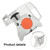 4144-190-4005 Recoil Pull Start For FS70R, FS70, FC70 Models String Trimmer, 4144-190-4005 Pull Cord Replacement, Engine Starting Mechanism, Trimmer Pull Handle
