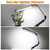 LED Machine Work Light 120V 16W Waterproof Aluminum Alloy Long Arm for CNC Lathe Drill Table Industrial Lighting