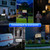Lacasa Solar Address Sign for House, Double Sided LED House Numbers