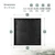 Vent Systems 12 x 12 Inch Anthracite Plastic Access Panel for Drywall, Ceiling Panels Access Door, Hole Covering for Walls, Wall Hole Cover Plate Electrical Utility Plumbing Access Panel for Drywall