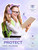 iClever BTH13 Kids Bluetooth Headphones for Girls, LED Cat Ear Travel Gift