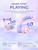 iClever BTH13 Kids Bluetooth Headphones for Girls, LED Cat Ear Travel Gift