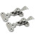 Pair Heavy Duty 316 Stainless Steel Anti-Rattle Lockable Hold Down CLAMP Latch Locker Hatch Hardware