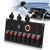 Geloo 8 Gang Marine Rocker Switch Panel, Boat Switch Panel IP66 Waterproof