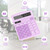 HUTUDD Desktop Calculator, Purple Calculator Big Buttons, 12-Digits