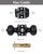 Lanwandeng （6 Sets） All Keyed Alike Entry Door Knobs and Single Cylinder Deadbolt Lock Combo Set, Security for Entrance and Front Door with Classic Matte Black Finish