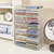 STORi Stackable Clear Plastic CD Organizer with Rubber Feet | Rectangular Jewel Cases Holder Perfect for Theatre Room | Holds up to 30 CD Cases | Made in USA