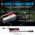 48V 15A Golf Cart Battery Charger for EZGO RXV & TXT Triangular Plug, 16FT Long Cable, Intelligent Charging Technology, Multi-Protection, Fast Charging