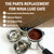2 Pcs Single & Double Cup Filter Basket for Ninja Luxe Cafe ES601 ES701