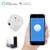 Martin Jerry mini Smart Plug Compatible with Alexa and Google Home, Smart Home Devices, No Hub Required, Easy Installation and App Control as Smart Switch Timing (Round) (4Pack)