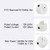 Martin Jerry mini Smart Plug Compatible with Alexa and Google Home, Smart Home Devices, No Hub Required, Easy Installation and App Control as Smart Switch Timing (Round) (4Pack)