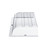 Ventilaider Magnetic Vent Air Deflector for Ceiling, 14" Wide, 6" Long (Compatible with 12" Wide Ducts), 1.2" Tall, Low-Profile, Non-Adjustable, for Ceilings, Sidewalls and Floors - 2 Pack