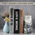 LUKYTME Heavy Door Stoppers Decorative, Luxury Marble Door Stop