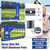 Outdoor Volleyball Net Set 20 ft for Backyard, Portable, Aluminum Poles