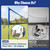 Outdoor Volleyball Net Set 20 ft for Backyard, Portable, Aluminum Poles
