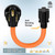 Plugrand 1.5FT Nema 6-50P to 6-15R/6-20R Welder Power Adapter Cord