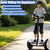 ToLanbbt Scooter Handle Adjustable Handlebar for Segway Ninebot Mini PRO with Phone Mount, Release Knee Pressure Hand Lever Control (Black)