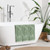Hahafelt 3 Pcs Sage Green Leaves Hand Towels for Bathroom