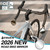 JJZOUEN Road Bike Mirror, Drop Handlebar End Mirror, Road Bike Bar Plug Mirror, Convex HD Glass, Safe Bike Rearview Mirror, Fit 22.2mm Bar Ends