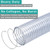 Flexible Hose 1 1/2"id 25ft Clear PVC Reinforced Vinyl Tubing Suction Pipe