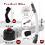 Eunice Racing Fuel Hose Kit, 4 Racing Vp Fuel Jug Hoses with 2 benders and 4 caps, for Gas Cans, Racing Vp Fuel Jug and 5/5.5 Gallon Jugs