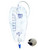 Lifevv 750ml Depot w/Clear Drainage Bag,Urine Drainage Bag, Nephrostomy Bag with Twist Drain Valve, 24 inch Tubing (3 Pack)