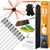 Sealegend 33 Feet Chimney Sweep Kit 10 Flexible Rods for Fireplace Cleaning