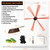 Sealegend 33 Feet Chimney Sweep Kit 10 Flexible Rods for Fireplace Cleaning
