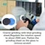 Uerglass Glass Scratch Repair Kit, 5 Inch Silicon Carbide Mesh Sanding Pads Set - 3PCS Coarse/Fine/Polishing Pads forTempered Glass, Shower Screen Repair, Reusable Anti-Clog