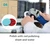Uerglass Glass Scratch Repair Kit, 5 Inch Silicon Carbide Mesh Sanding Pads Set - 3PCS Coarse/Fine/Polishing Pads forTempered Glass, Shower Screen Repair, Reusable Anti-Clog