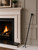 Blow Poke Fireplace Tool 32 Inch, Wrought Iron Fire Blowing Stick Split Type Compact Fire Starter,Fire Blow Stick, Fire Poker Blower Stick, Fire Blower, Stoke Your Fire Safely & Easily in Fireplaces