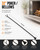 Blow Poke Fireplace Tool 32 Inch, Wrought Iron Fire Blowing Stick Split Type Compact Fire Starter,Fire Blow Stick, Fire Poker Blower Stick, Fire Blower, Stoke Your Fire Safely & Easily in Fireplaces