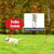 LUFFWELL Dog Runner for Yard, Outdoor Dog Run, 100FT+10FT, Red