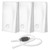 Buzzlett 3 Pcs 40 Gallon Water Storage Bladder, Foldable and Resuable