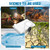 Buzzlett 3 Pcs 40 Gallon Water Storage Bladder, Foldable and Resuable