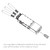 FMATAL GEAR MPU5 Style Dummy Radio Model - Tactical Airsoft Prop with DIY Modification Cables for Functional Walkie-Talkie Integration, No Communication Function (Non-Functional Model)