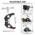 Helping Hands Magnetic Soldering Clamp with 2.16-inch Jaw Opening, Super Clamp with 1/4 and 3/8 Thread, Flexible Articulating Arms with Clamps, Magnetic PCB Clip for Heat Gun Repairing DIY Work