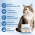 PurrVita Taurine for Cats Upgraded, Pure Taurine Supplement for Cats Powder, Support Feline Heart Vision Immune Digestion Skin & Coat, Chicken Flavor (1)