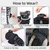ETIAL Reusable Dog Poop Pants, Adjustable Dog Sanitary Pants with 50pcs Dog Poop Bag for Incontinence & Outdoor Walking, Convenient Dog Poop Collection Pants for Senior and Disability Dogs (XL)