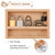 Woodtoe Montessori Lock and Key Toy Set, Wooden Learning Toy for Kids 3‑6