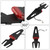 PowerMotor Motorcycle Rear Fender LED Tail Light Universal Enduro Dirt Bike Brake Lamp Turn Signals for Off-Road Motorcycle Dirt Bike (FN-210)