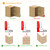 Chibery 20 Pack Frameless Inset Soft Close Concealed European Hinges, Self Closing Satin Nickel, 105 ° Open Angle 4D Adjustment, Speed Control, Clip On, Stainless Steel for Cabinet Door