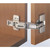Blum 170° Clip Top Screw on Hinge - Full Overlay