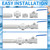ChillWaves 304 Stainless Steel Cast Pipe Fitting, Union，1-1/4" NPT Female Thread Adapter(1-PACK)