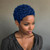 BeiSDWig Short Afro Kinky Curly Wig, Natural Black, Pixie Cut Style (Blue)