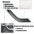 Door Grab Handle and Copilot Trim Cover Kit for 2011-2017 Jeep Wrangler JK