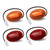 HERCOO LED Dually Bed Fender Side Marker Lights Front Rear Lamps Compatible with Ford 1999-2010 F350 F450 F550 Super Duty, Amber & Red